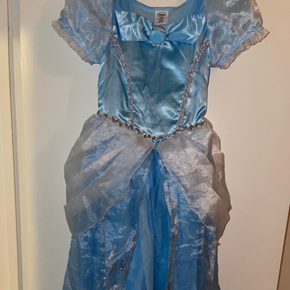 Disney Cinderella dress up dress size 9/10